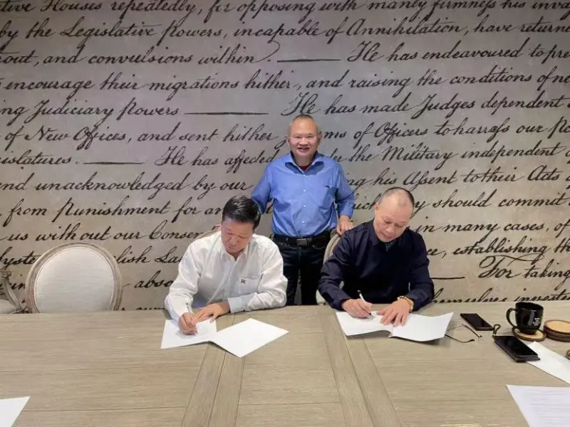 Síníonn IFCE agus Talmhaíocht Éiceolaíoch Jiangxi Linyao Comhaontú Comhair Straitéisigh i Washington