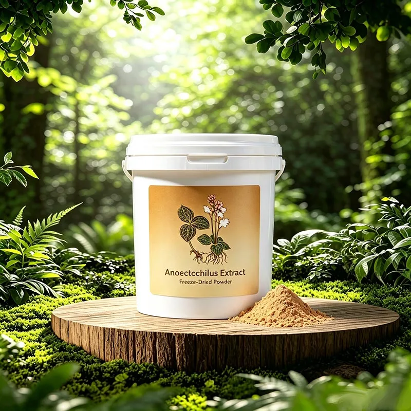 Ábhar Orgánach Saincheaptha Anoectochilus Polysaccharide Extract Púdar