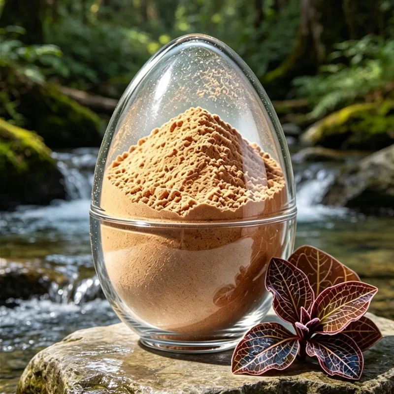 Saponins Anoectochilus Nádúrtha Pure 10% Reo Púdar triomaithe